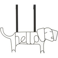 Kirby Black Sausage Dog Hanger - Black