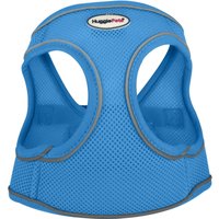 HugglePets Step In Air Mesh Dog Harness - Purple, Large - Blue / X Small