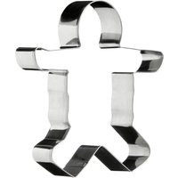 Sucre Gingerbread Man Cookie Cutter - Silver