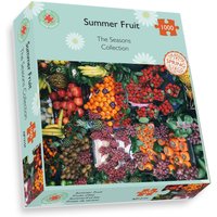 Summer Fruit 1000 Piece Jigsaw Puzzles - Blue