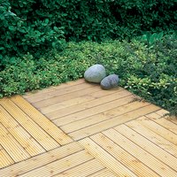 Forest Pack Of Four Deck Tiles - 60cm