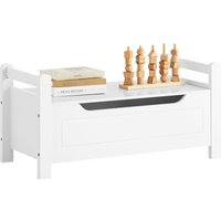 SoBuy Kids Storage Bench - white