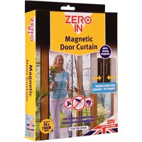 Magnetic Fly Screen Door Curtain - Black