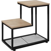 Bedside Table Halifax - Industrial Wood Light, Oak Sonoma