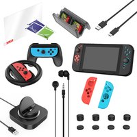 Nintendo Switch 20 Piece Accessory Kit - Black Nintendo Switch 20 Piece Accessory Kit - Black