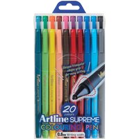 Artline Supreme Colouring Pens - Assorted / 20