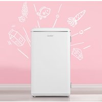 93L Low-Noise Energy-Efficient Compact Fridge - White