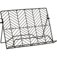 Vertex Black Powder Coated Cook Book Stand - Black