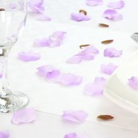 Silk Rose Petal Table Confetti - Lilac