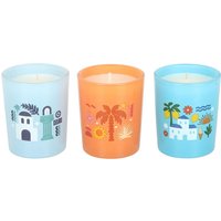 Pack of 3 Scents of Europe Scented Candle