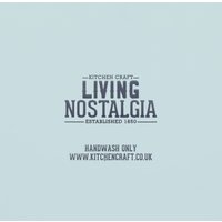 Living Nostalgia Vintage Blue Sugar Tin - Blue