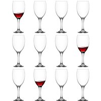 Empire Red Wine Glasses - 590ml - Pack of 12 - Clear