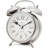 Pembridge Quartz Bell Alarm with Light - Brass