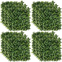 Garden Fence Screens Greenery Wall - Green