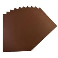 Pack of 100 75gsm Coloured Paper Sheets - Brown / A4