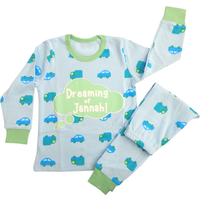 Dreaming of Jannah Kids Pyjamas Blue and Green - Blue / 4