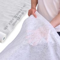 Non Woven Geotextile Membrane for Soakaways,Drainage - Artificial Grass Underlay - White / 1m