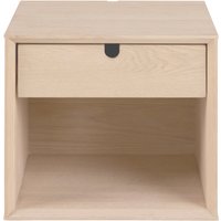 Century Wall Mountable Bedside Table - Oak