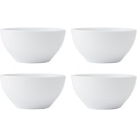 Mikasa Chalk Set of 4 Porcelain Nibble Bowls - White