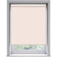 No Drill Thermal Blackout Roller Blind (170cm Drop) - Pink / 70cm