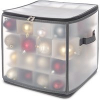 64 Christmas Bauble Storage Bag - Grey - Grey