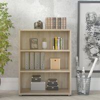 Lulworth Bookcase Two Shelves - Oak
