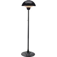 Litecraft, Floor Standing Outdoor Patio Heater - Black Litecraft, Floor Standing Outdoor Patio Heater - Black