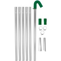 MaxBlast, Maxblast Gutter Vacuum Poles 7.2m - Silver MaxBlast, Maxblast Gutter Vacuum Poles 7.2m - Silver