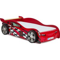 MADELINE, Madeline - Childrens Red Racer Novelty Car Bed 3ft Single 90 x 190 MADELINE, Madeline - Childrens Red Racer Novelty Car Bed 3ft Single 90 x 190