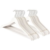 Wooden Coat Hangers - White / 20