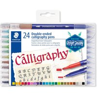 STAEDTLER Double Ended Calligraphy Pens - 2.00 - 3.5mm - Multi-colour