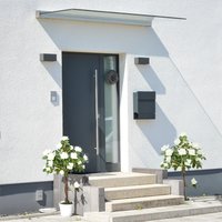 Outsunny Artificial Rose Flower Trees - White