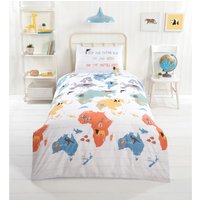 PH My World Polycotton Duvet Set With Pillowcase - Multicolor / Single