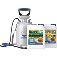 NOPE! CP Bedbug Killer 2 x 5 Litres and Sprayer - White