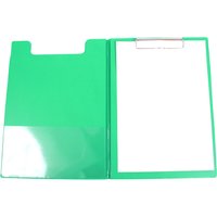 Vinyl Clipboard and Cover Black Blue Red Green - Multi