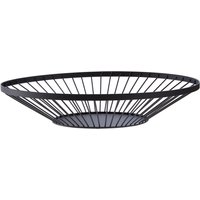 Vertex Green Fruit Basket with Ball Feet - Black