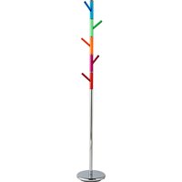 Joan Multicoloured Acrylic Pegs Coat Stand - Assorted