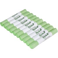 BioLiner 3 Litre Mini Compostable Food Waste Bin Bags - Green / 10