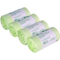Green Giraffe 10 Litre Food Bin/Caddy Liners - Green / 4