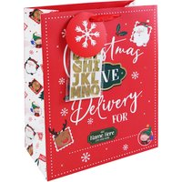 , Personalised Xmas Eve Delivery Bag XL , Personalised Xmas Eve Delivery Bag XL