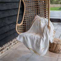 Golden Marble Blanket - Gold