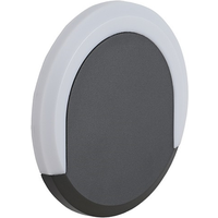 , Biard Crescent Halo LED Large Circular Outdoor Wall Light - Black , Biard Crescent Halo LED Large Circular Outdoor Wall Light - Black