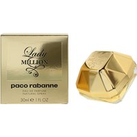 Paco Rabanne Lady Million Eau De Parfum 30ml Spray For Her - Gold