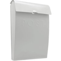 Wall Mounted Post Box - White
