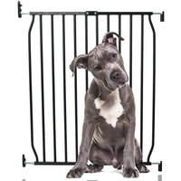 Eco Screw Fit Pet Gate - Black / 70cm