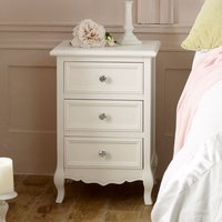Victoria Bedside Table - White