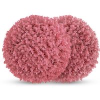 2 Pieces Artificial Plant Topiary Balls - Pink