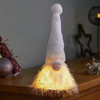 Christmas Gonk LED Decoration - White