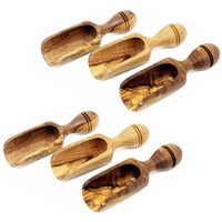 Olive Wood Spice Spoons - Olive Wood
