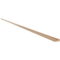 Snowdon Timber Light Hardwood Barrel Moulding (T) 8mm (W) 21mm (L) 2400mm - Brown